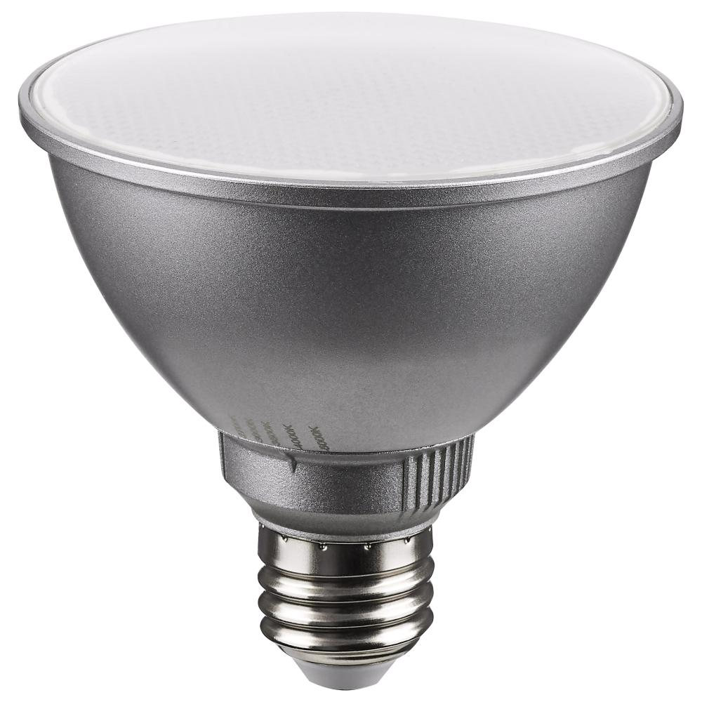 11 Watt PAR30SN LED; Medium Base; Silver Finish; CCT Selectable; 120 Volt; 25 Degree Beam Angle