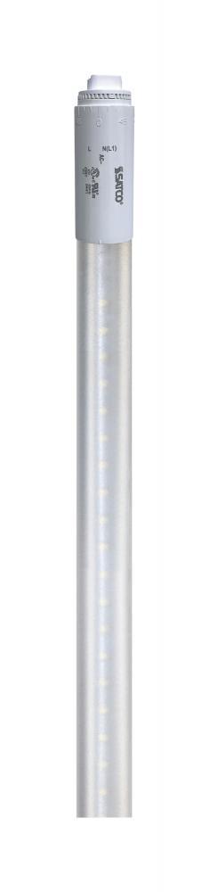 7 Watt T8 LED; 4000K; 950 Lumens; 120-277 Volt; Double Side LED; Type B; Ballast Bypass; Single