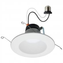 Satco Products Inc. S11883 - Field Selectable LED Downlight Retrofit; Deep Baffle; 8/10.5/13.5 Watts; 27K/30K/35K/40K/50K CCT;