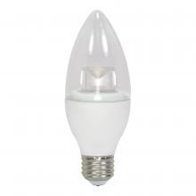 Satco Products Inc. S28617 - 3.5 Watt; B11 LED; 2700K; Medium base; 120 Volt