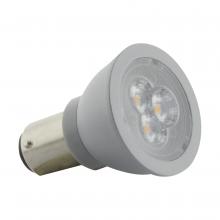 Satco Products Inc. S29005 - 3 Watt; ALR12 LED; 3000K; Double Contact Base; 12 Volt