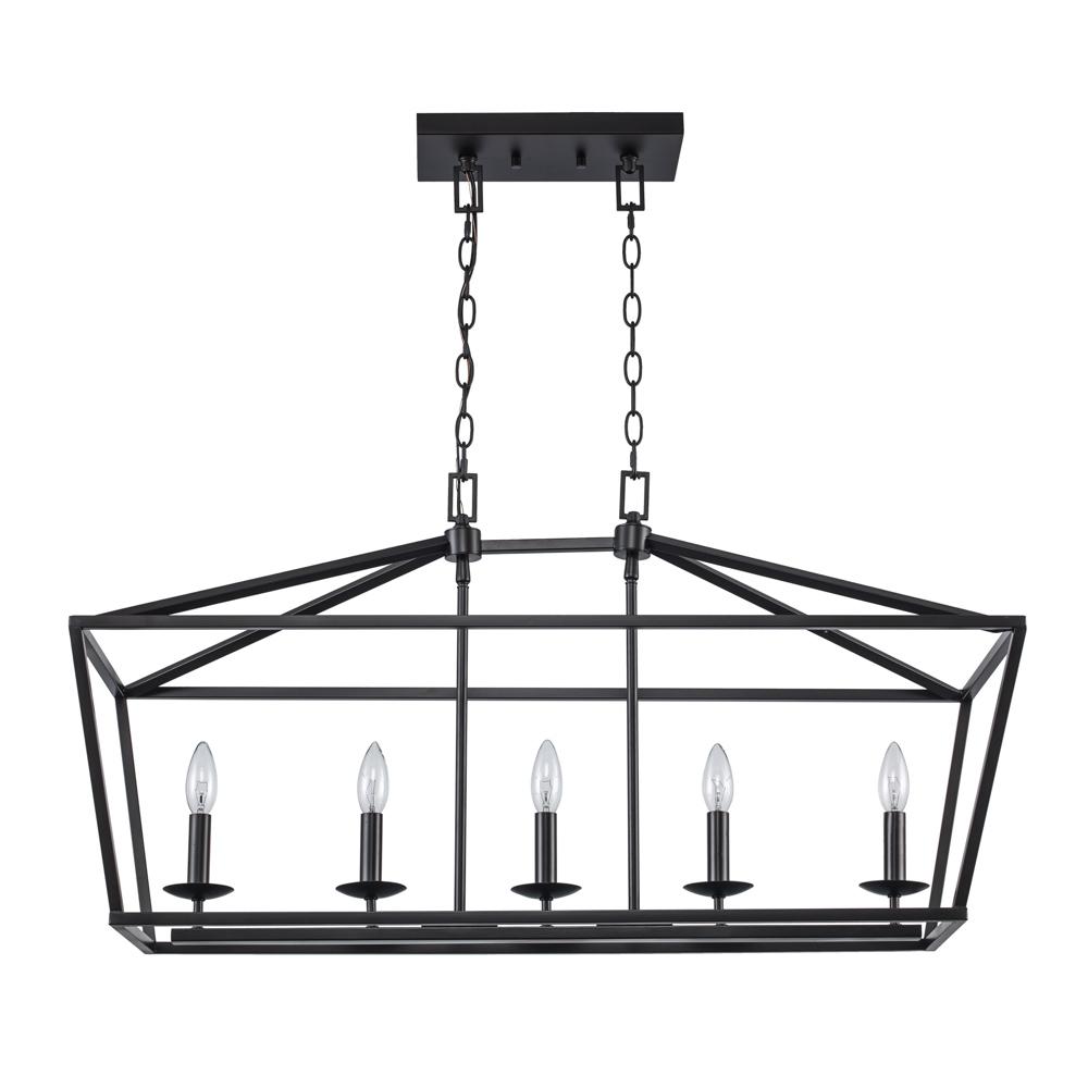 Lacey 12&#34; Pendant Style Cage Chandelier