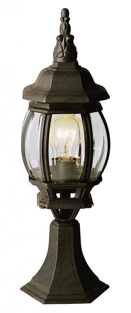 Francisco 20.5&#34; Postmount Lantern