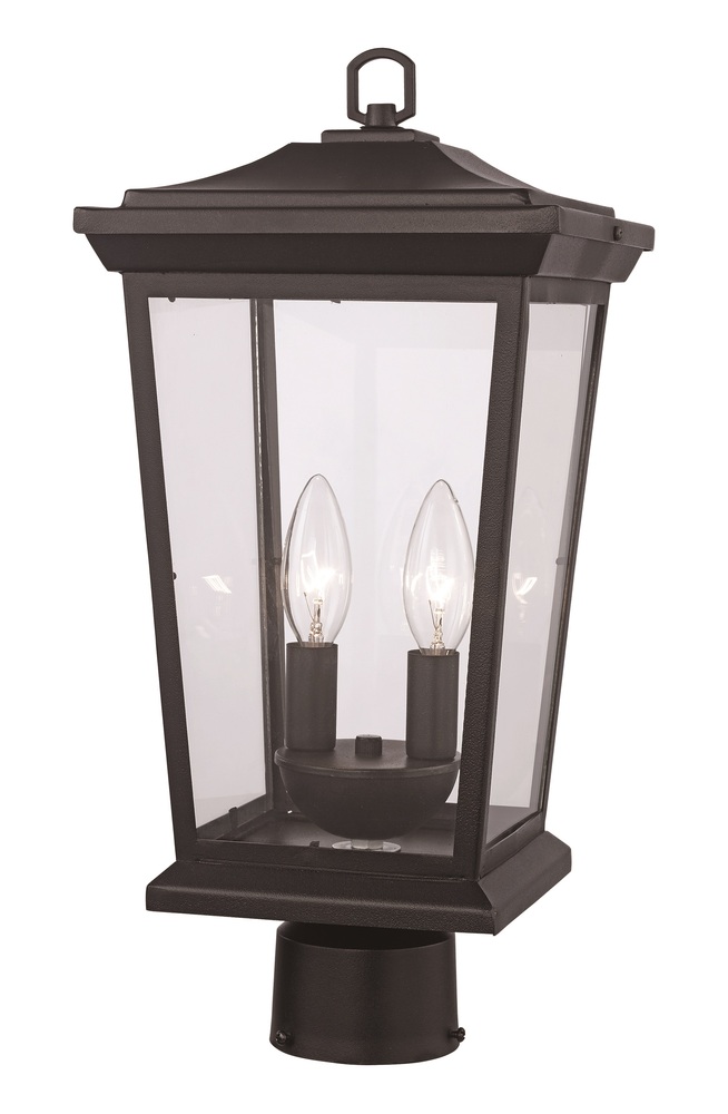 Turlock 12&#34; Postmount Lantern