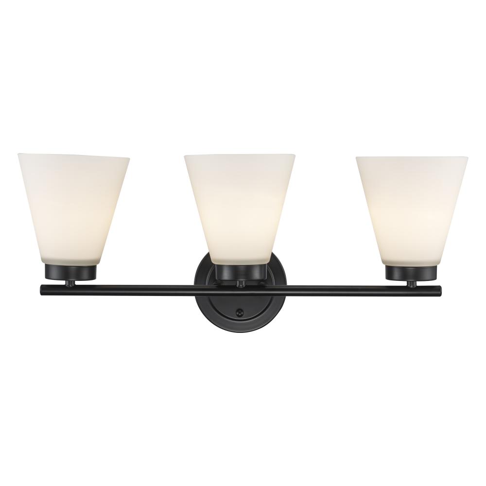 Fifer Vanity Lighting Black