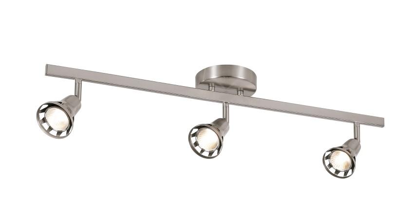 Renew Collection Metal 3-Light, 3-Shade, Adjustable Height Track Lighting