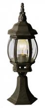 Trans Globe 4070 BC - Francisco 20.5" Postmount Lantern