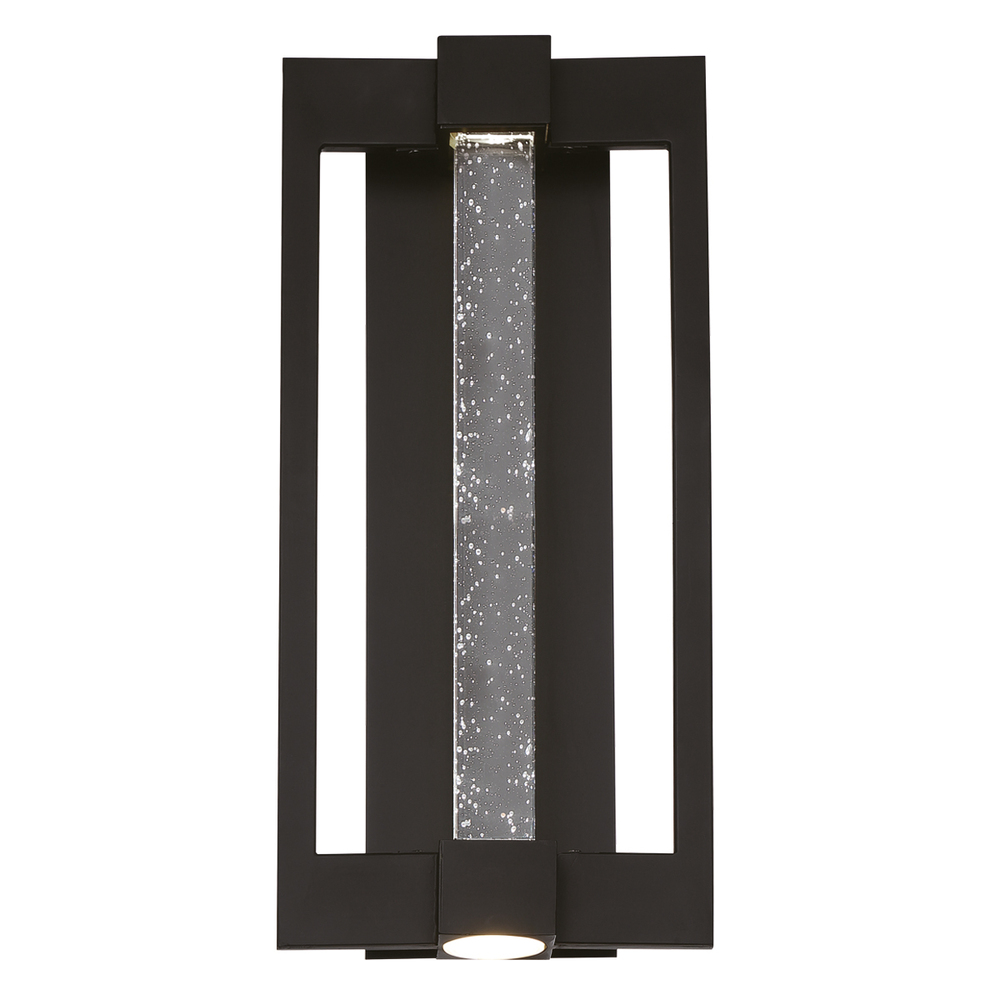 Hanson, Outdr, LED Sconce, Lg, Blk