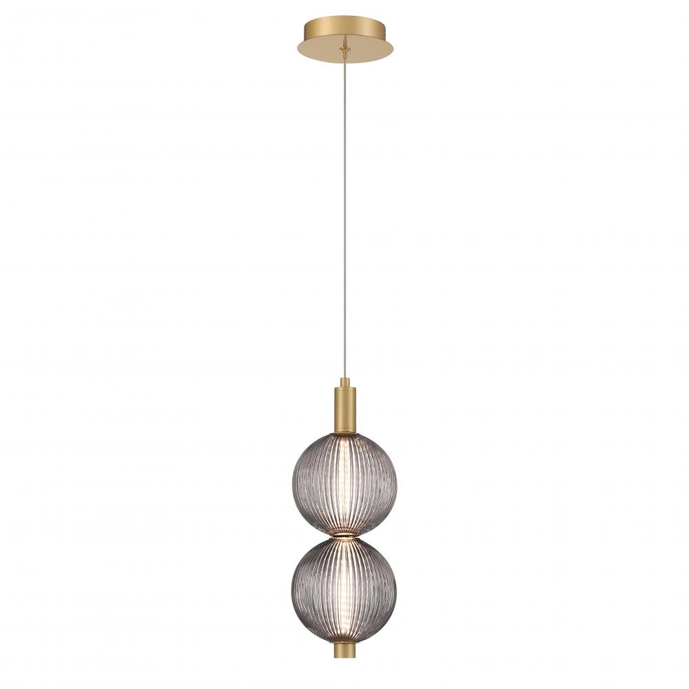 Palmas 16&#34; LED Pendant In Gold