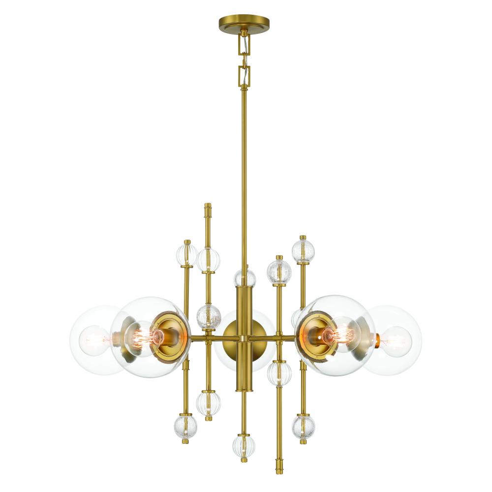 Traiton 36&#34; Chandelier In Gold