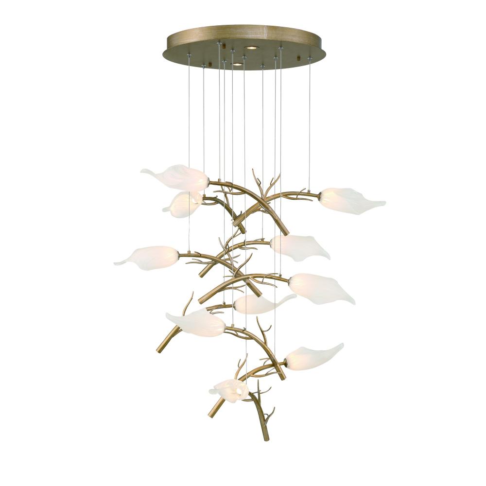 Matera 22&#34; LED Chandelier In Gold