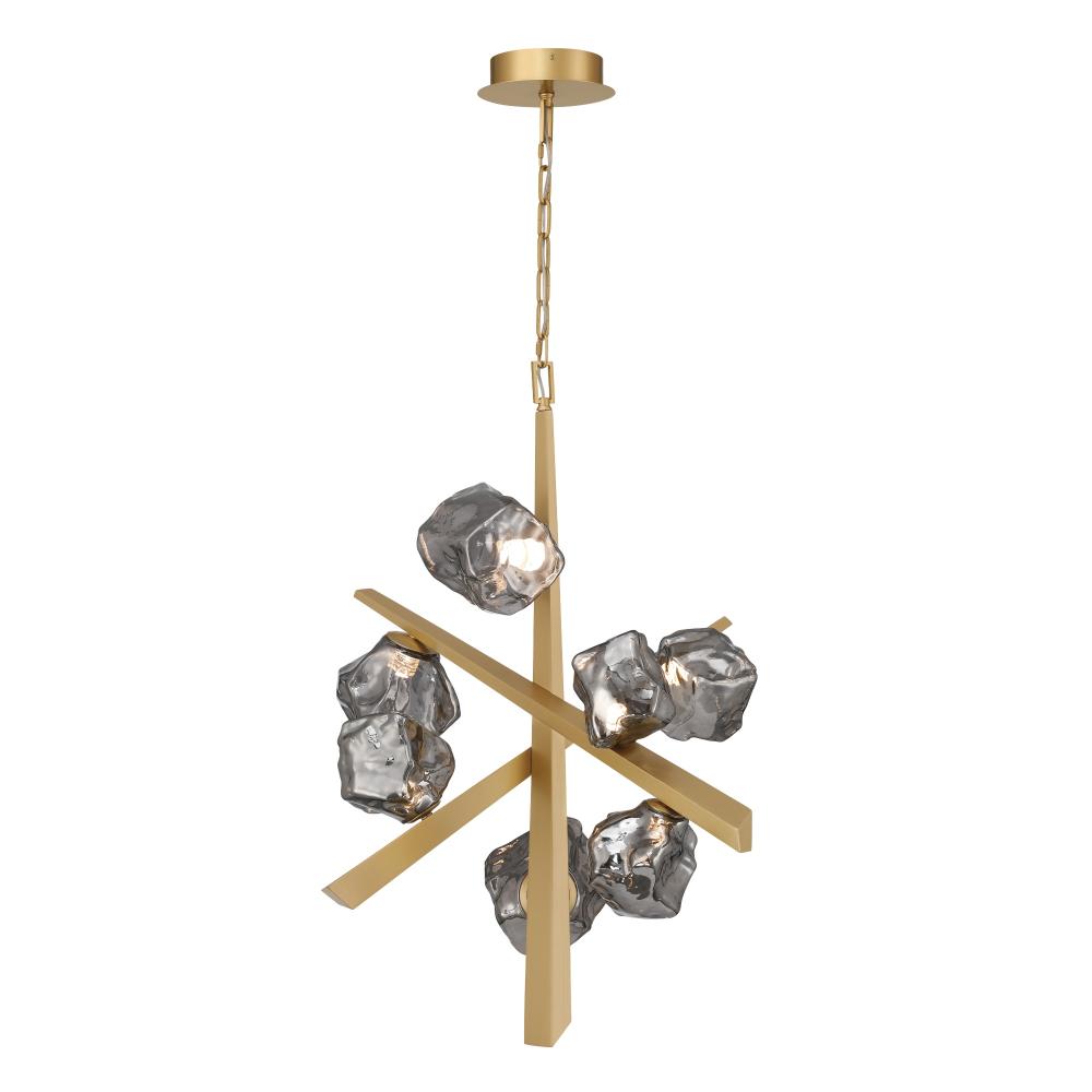 Thorah 27&#34; LED Chandelier In Gold