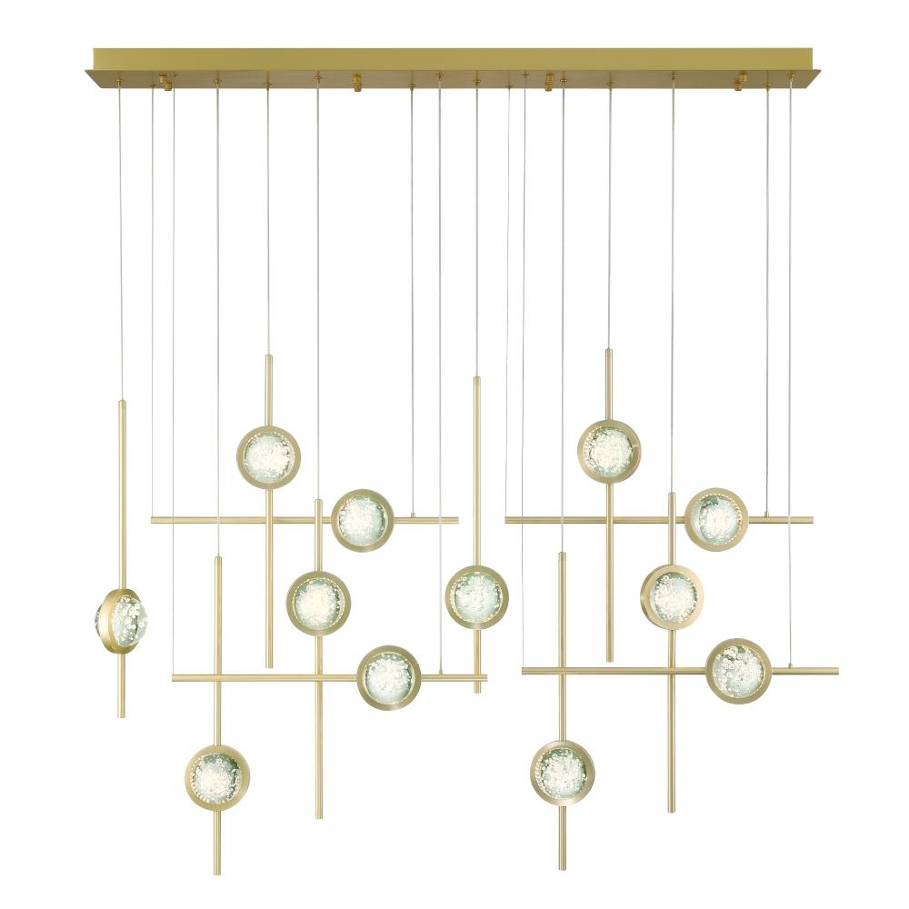 Barletta 53&#34; LED Chandelier In Gold