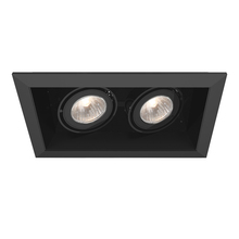 Eurofase TE112GU10-01 - MuLT, Gu10LT , Trm, 2LT , 50w, Blk/blk