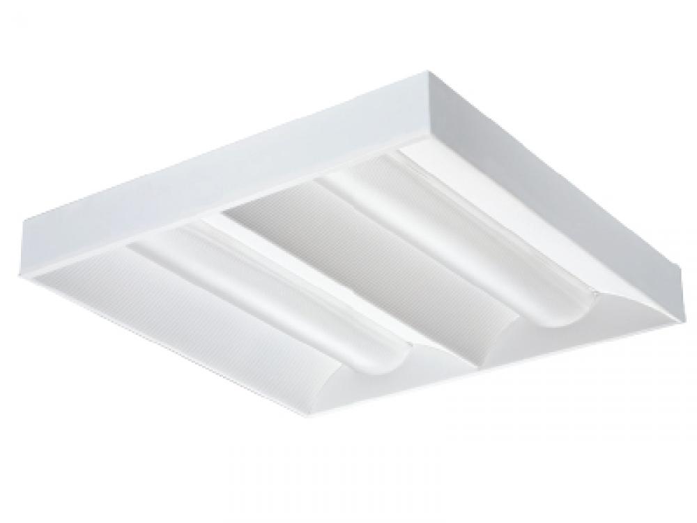 Volumetric LED recessed, 2x4, Air remova