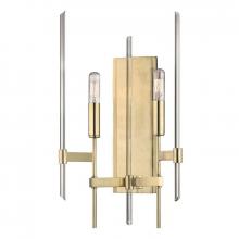 Hudson Valley 9902-AGB - Bari Wall Sconce