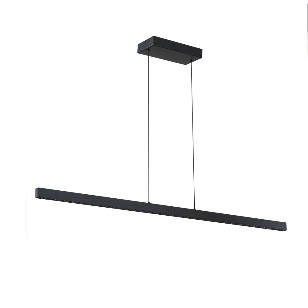 ZOLA LED Linear Dot Fixture in a Matte Black finish featuring Adjustable LED Light Colour
