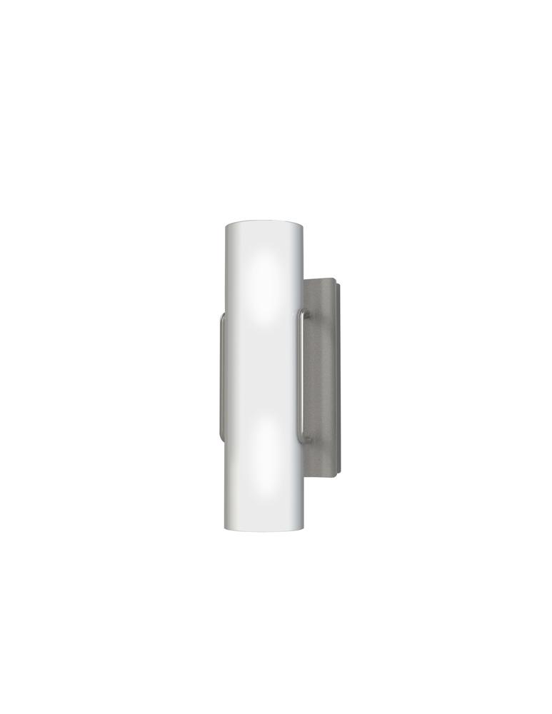 NEXTRA series 2-light Satin Nickel vertical Bath light