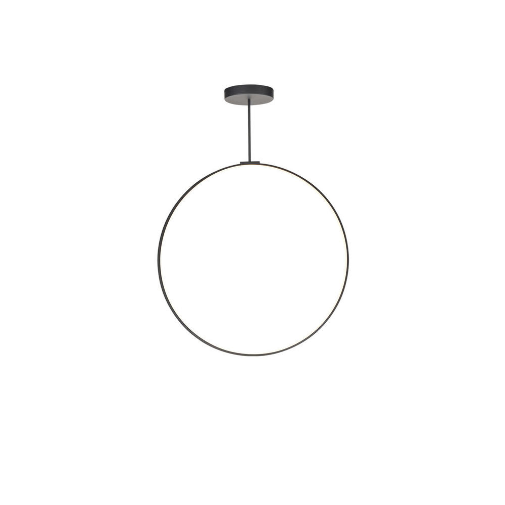 Cirque 36-in Black LED Pendant