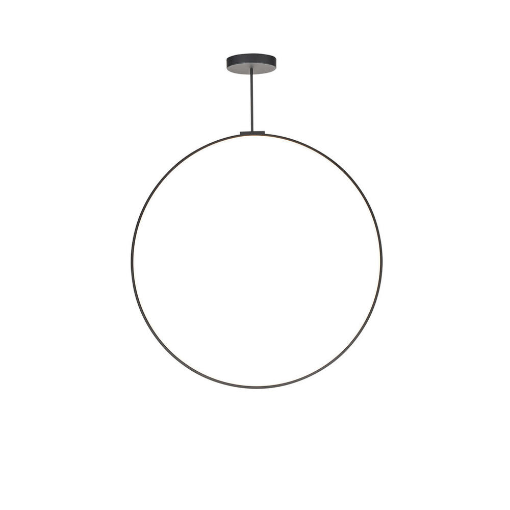 Cirque 48-in Black LED Pendant