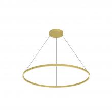 Kuzco Lighting Inc PD87748-BG - Cerchio 48-in Brushed Gold LED Pendant