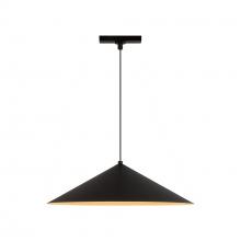 Kuzco Lighting Inc TRP73915-BK - Luiz 15-in Black Trilo Track Pendant