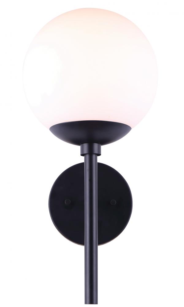 Kahlo 1 Light Outdoor Lantern, Black Finish