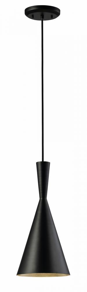 Rocco, 1 Lt Cord Pendant, Aluminium, 100W Type A, 7 1/4&#34; W x 64 3/4&#34; H