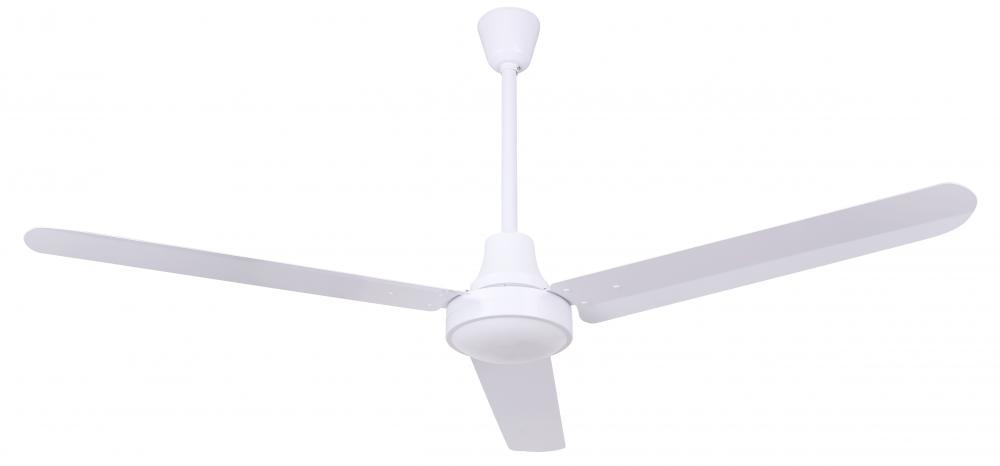 56&#34; White High-Performance DC Industrial Fan