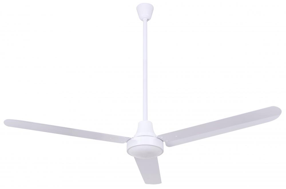 Industrial DC Fan, CP56D1136N, 56&#34; Fan, WH Color, 36&#34; Downrod, Downrod Mount, HIGH PERFORMAN