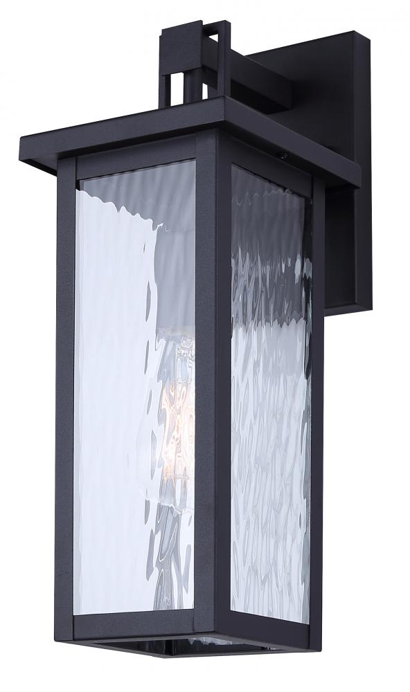 Shana Black Outdoor Wall Lantern