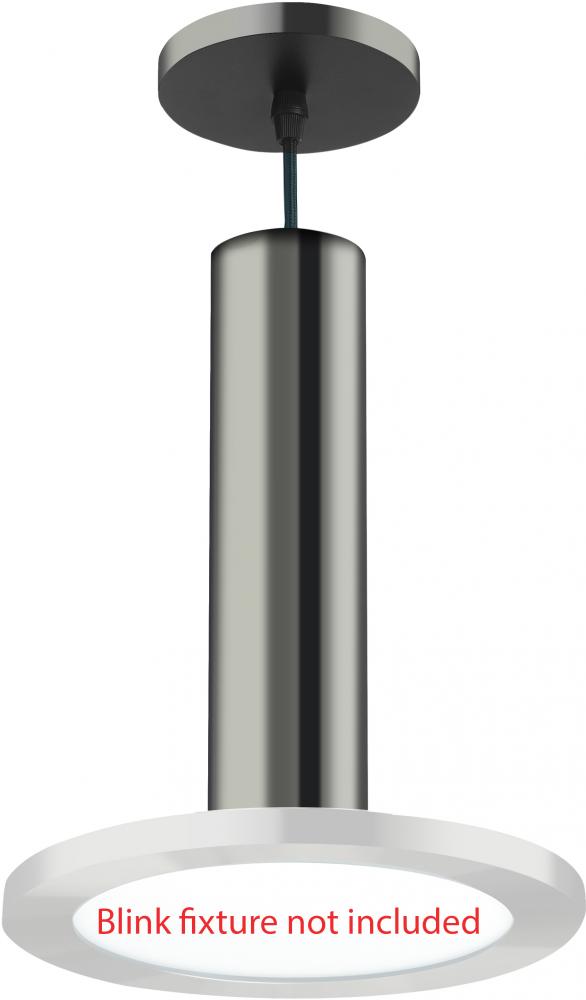 9&#34; Blink Pendant Kit- Polished Nickel Finish