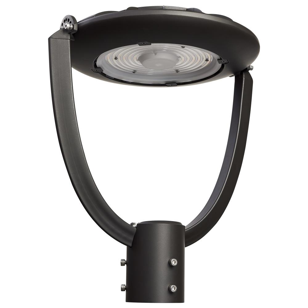 55 Watt Adjustable Post Top LED; CCT Selectable; 120-347 Volt