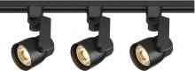 Nuvo TK424 - LED Track Kit - 12 Watt LED - 3000K - 4 foot Track - 36 degree - Round Shape with Angel Arm - Black