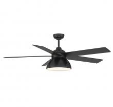 Savoy House Meridian M2014MBK - 52" LED Ceiling Fan in Matte Black