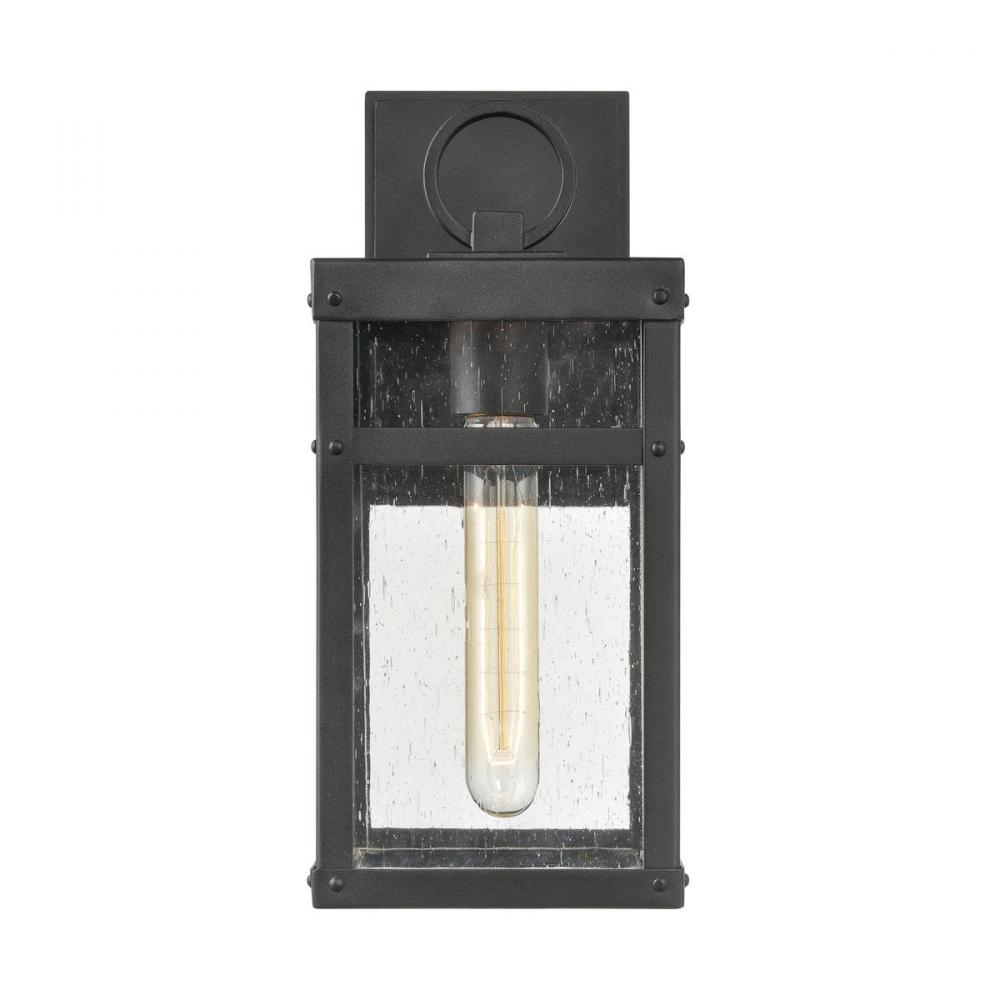 Dalton 13&#39;&#39; High 1-Light Outdoor Sconce - Textured Black