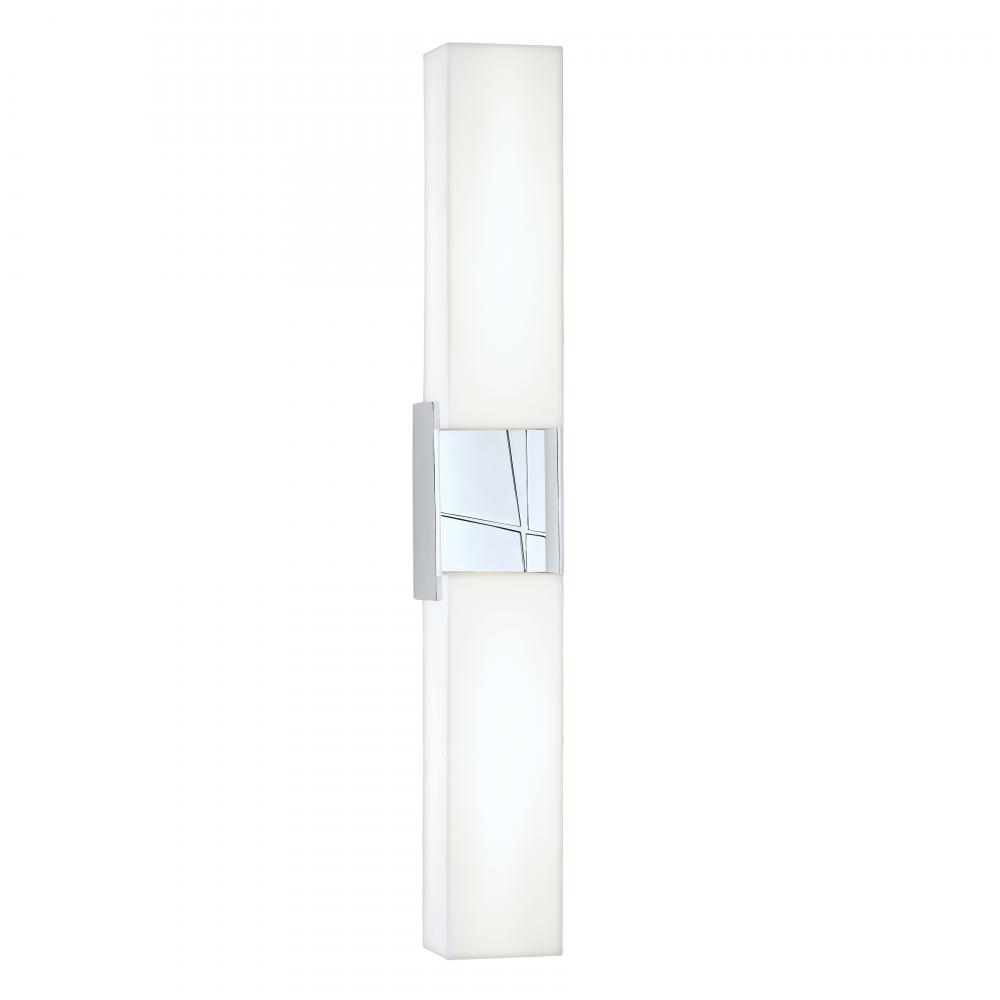 Artemis 24&#39;&#39; High Integrated LED Sconce - Chrome