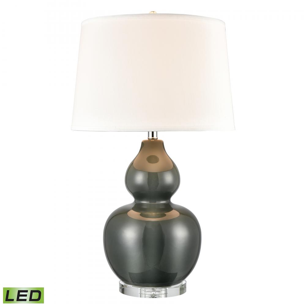 Leze 30&#39;&#39; High 1-Light Table Lamp - Forest Green - Includes LED Bulb