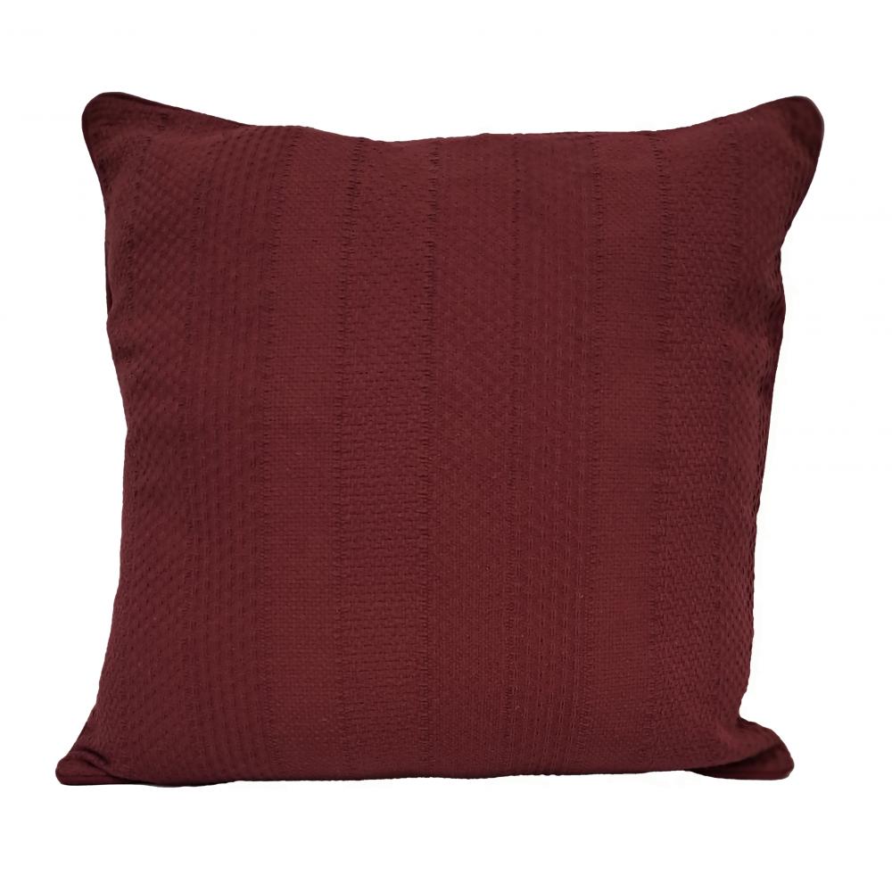 Sevie 22x22&#39;&#39; Pillow - Maroon